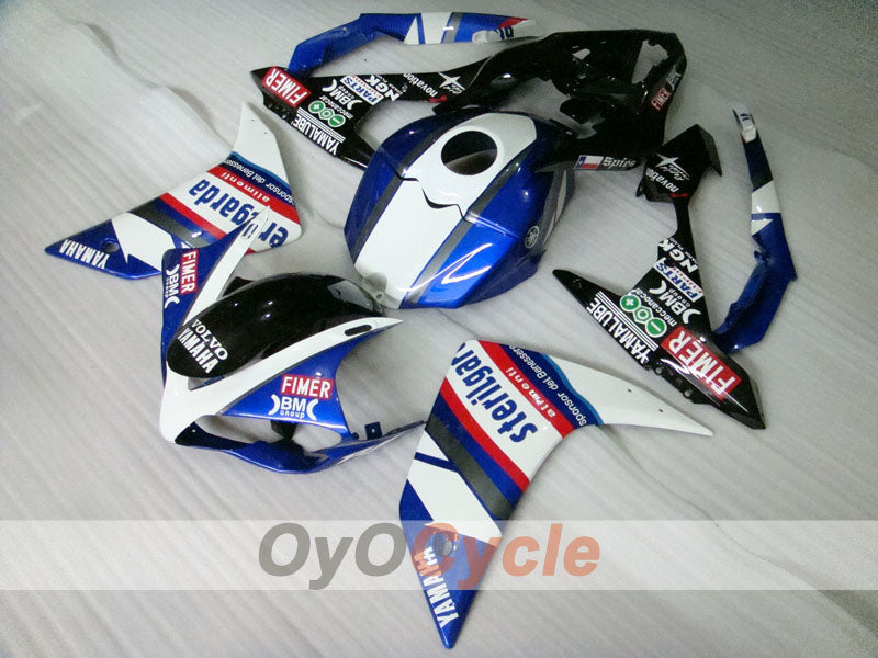 Kit carene a iniezione per YZF-R1 07-08 - Blu, Bianco - Sterilgarda #OYO87900883 Immagine secondaria del prodotto