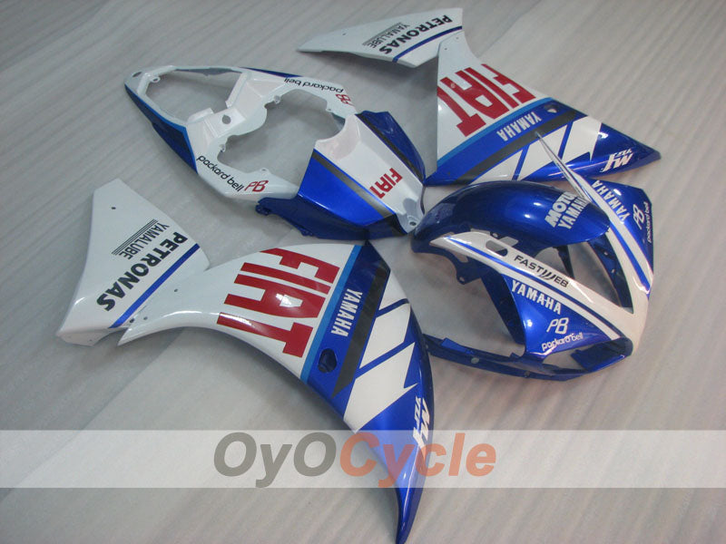 Carenatura a iniezione per YZF-R1 09-11 - Blu, Bianco - FIAT, MOTUL #OYO87900886 Immagine principale del prodotto