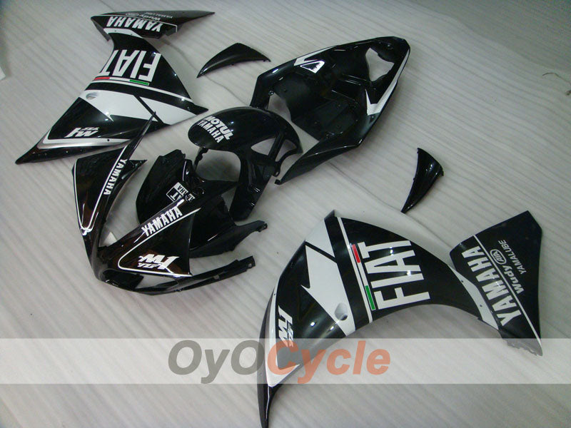 Kit carenatura a iniezione per YZF-R1 09-11 - Bianco, Nero - FIAT, MOTUL #OYO87900887 Immagine secondaria del prodotto