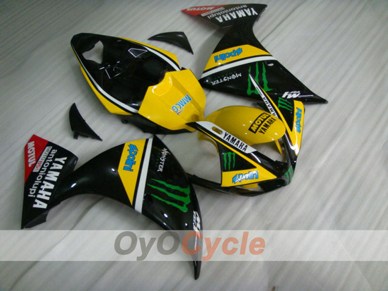 Kit carene a iniezione per YZF-R1 09-11 - Rosso, Nero - Monster #OYO87900892 Immagine secondaria del prodotto