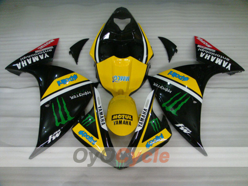 Kit carene a iniezione per YZF-R1 09-11 - Rosso, Nero - Monster #OYO87900892 Immagine principale del prodotto