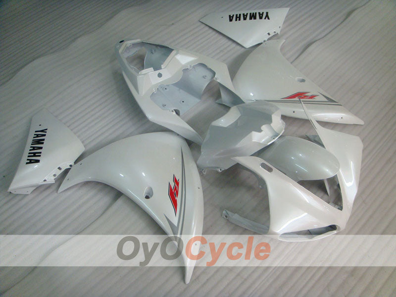 Kit carene stampate a iniezione per YZF-R1 09-11 - Bianco - Stile originale #OYO87900898 Immagine principale del prodotto