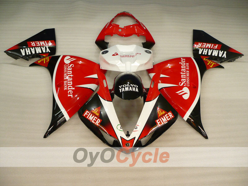 Kit carene stampate a iniezione per YZF-R1 09-11 - Rosso, Nero - Stile originale #OYO87900899 Immagine secondaria del prodotto