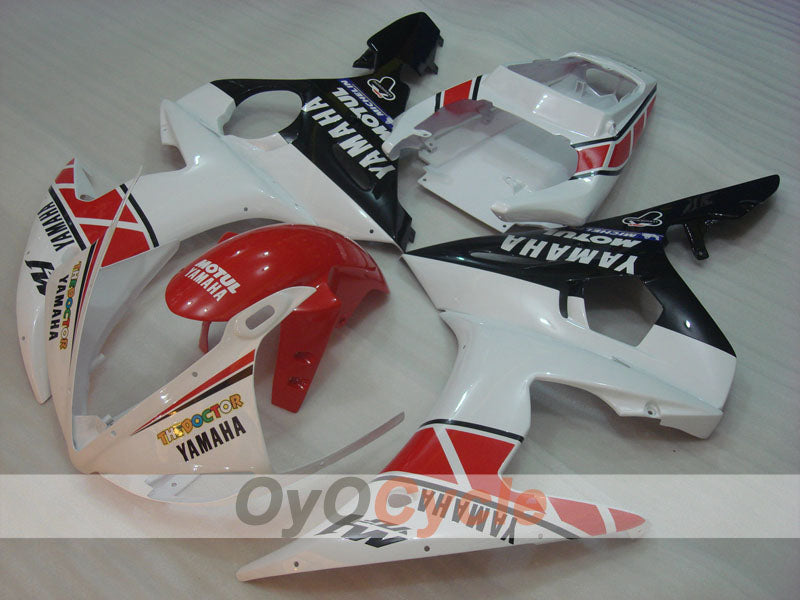 Kit carene a iniezione per YZF-R6 03-04 - Rosso, Bianco - MOTUL #OYO87900912 Immagine secondaria del prodotto