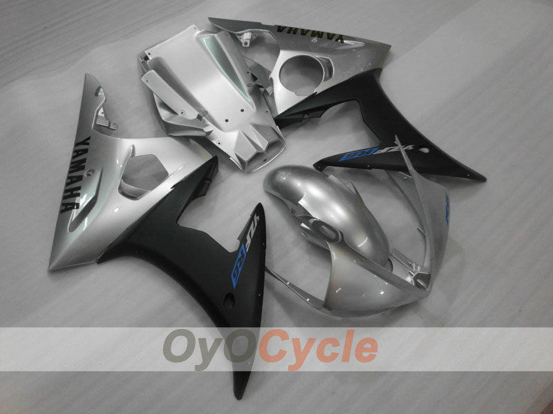 Kit carene stampate a iniezione per YZF-R6 '05 - Nero, Argento, Opaco - Stile originale #OYO87902620 Immagine principale del prodotto