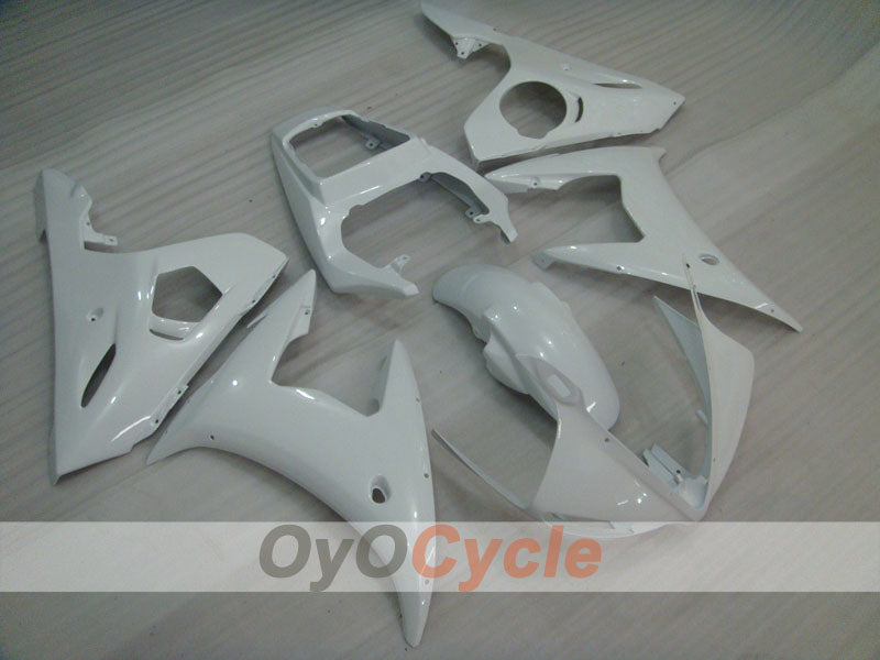 Kit carene a iniezione per 05 YZF-R6 - Bianco - Stile Fabbrica #OYO87902630 Immagine principale del prodotto