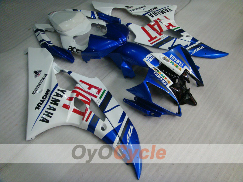 Carena a iniezione per YZF-R6 06-07 - Blu, Bianco - FIAT, MOTUL #OYO87900934 Immagine principale del prodotto