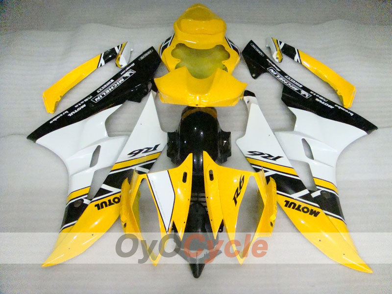 Kit carene a iniezione per YZF-R6 06-07 - Giallo, Nero - MOTUL #OYO87900941 Immagine secondaria del prodotto