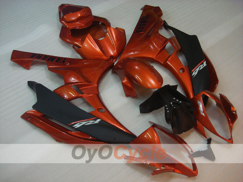 Carene a iniezione per YZF-R6 06-07 - Arancio, Nero, Opaco - Stile originale #OYO87900945 Immagine principale del prodotto