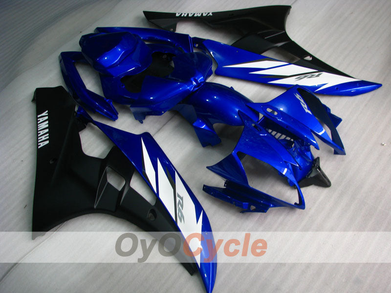 Kit carene a iniezione per YZF-R6 06-07 - Blu, Nero, Opaco - Stile originale #OYO87900951 Immagine principale del prodotto