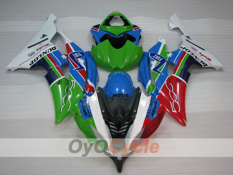 Kit carene a iniezione per YZF-R6 08-16 - Multicolore - DUNLOP, FIAT, MOTUL #OYO87900955 Immagine secondaria del prodotto