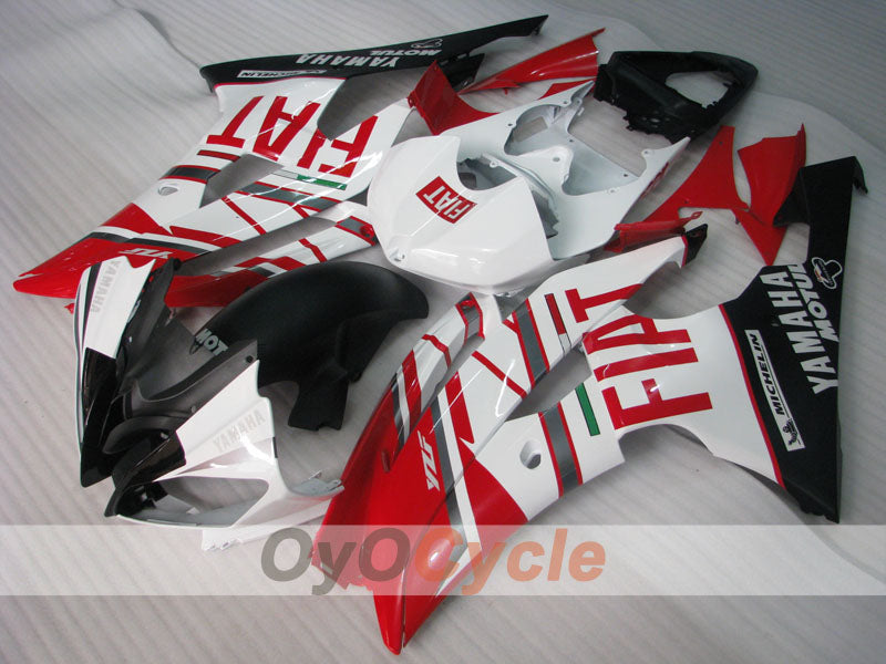 Kit carene a iniezione per YZF-R6 08-16 - Rosso, Bianco - FIAT #OYO87900958 Immagine principale del prodotto