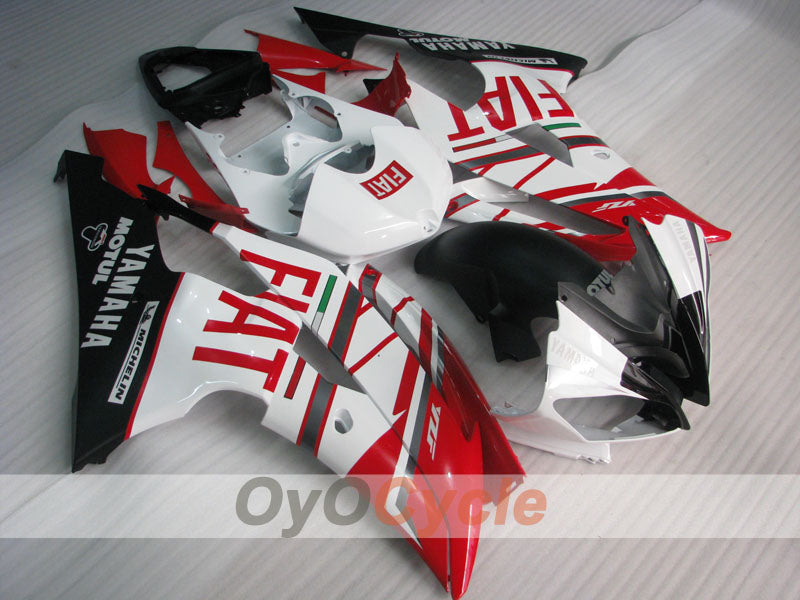 Kit carene a iniezione per YZF-R6 08-16 - Rosso, Bianco - FIAT #OYO87900958 Immagine secondaria del prodotto