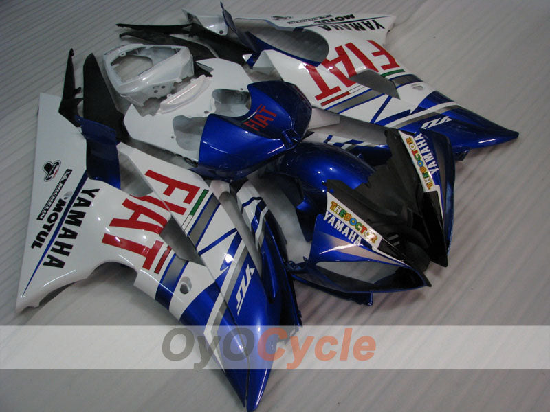 Carene a iniezione per YZF-R6 08-16 - Blu, Bianco - FIAT #OYO87900960 Immagine principale del prodotto