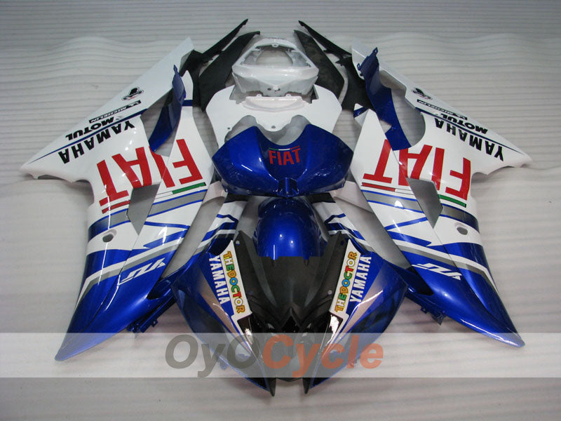 Carene a iniezione per YZF-R6 08-16 - Blu, Bianco - FIAT #OYO87900960 Immagine secondaria del prodotto
