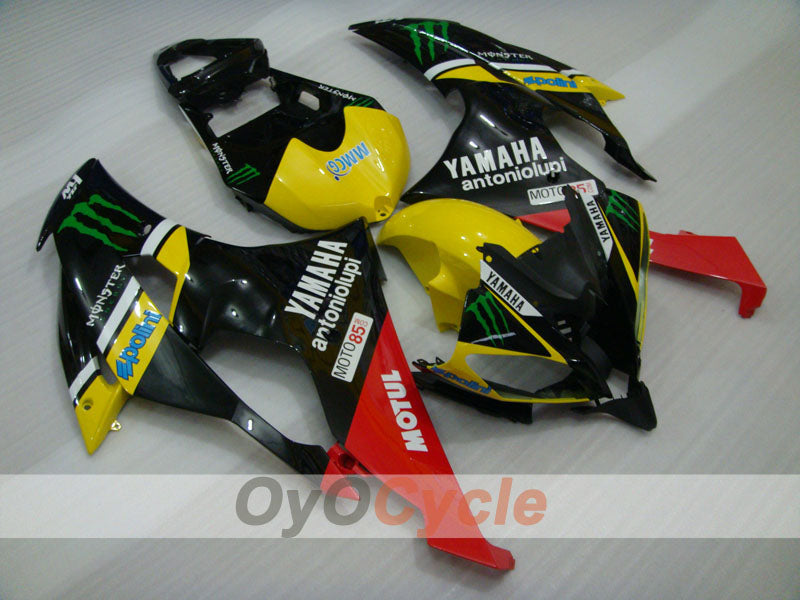 Kit carenatura a iniezione per YZF-R6 08-16 - Giallo, Nero - Monster, MOTUL #OYO87900970 Immagine principale del prodotto