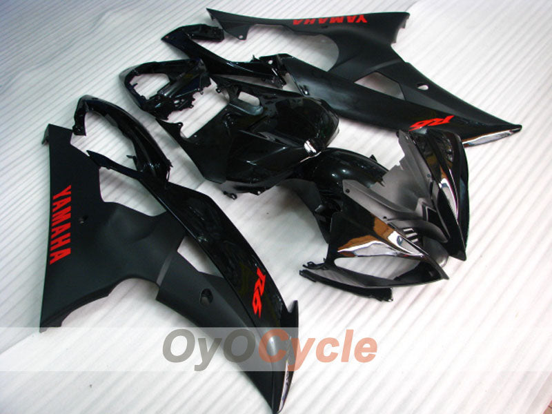 Kit carene a iniezione per YZF-R6 08-16 - Nero, Opaco - Stile di fabbrica #OYO87900972 Immagine principale del prodotto