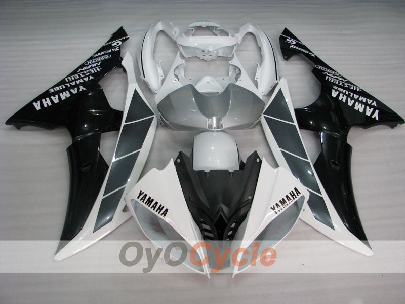 Kit Carene a Iniezione per YZF-R6 08-16 - Bianco, Nero - Stile di Fabbrica #OYO87900973 Immagine secondaria del prodotto