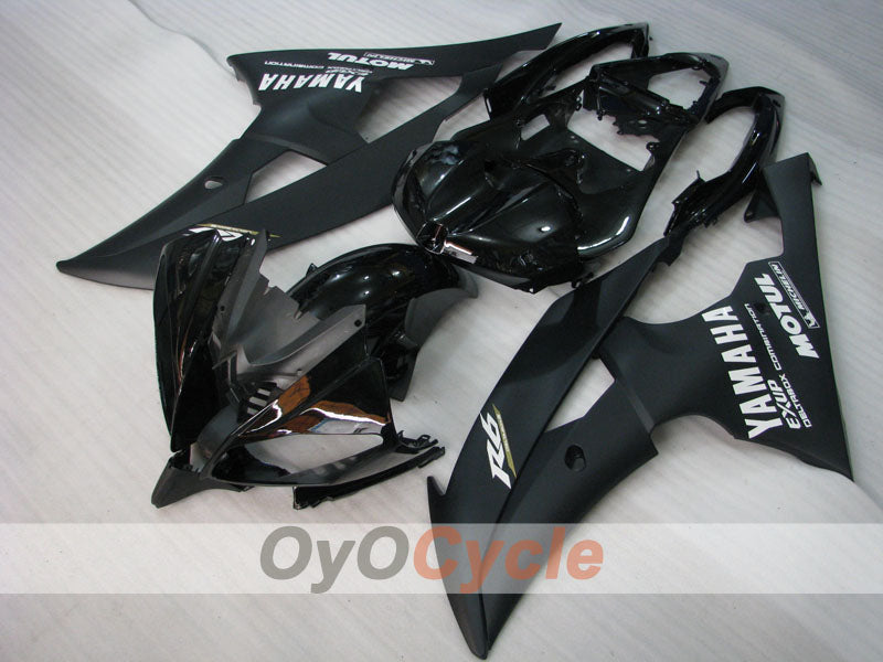 Kit Carena a Iniezione per YZF-R6 08-16 - Nero Opaco - Stile Originale #OYO87900974 Immagine secondaria del prodotto