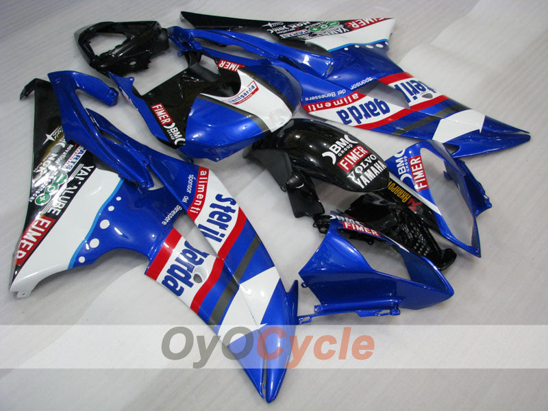 Kit carene a iniezione per YZF-R6 08-16 - Blu, Bianco - Sterilgarda #OYO87900980 Immagine principale del prodotto