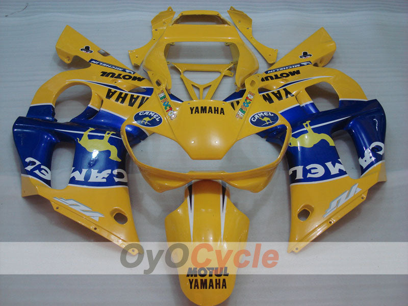 Kit carene a iniezione per YZF-R6 98-02 - Giallo, Blu - Camel, MOTUL #OYO87900981 Immagine secondaria del prodotto