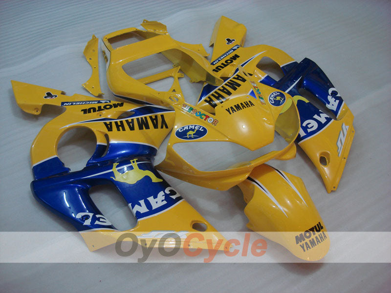 Kit carene a iniezione per YZF-R6 98-02 - Giallo, Blu - Camel, MOTUL #OYO87900981 Immagine principale del prodotto
