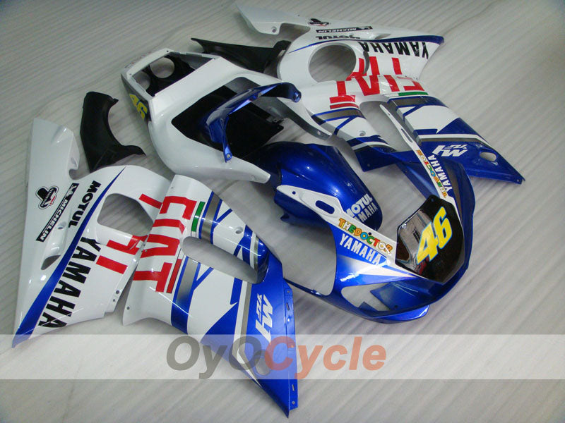 Carene a iniezione per YZF-R6 98-02 - Blu, Bianco - FIAT, MOTUL #OYO87900986 Immagine principale del prodotto