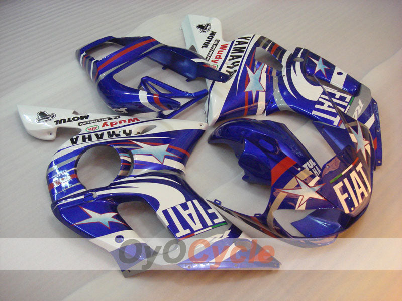 Kit carene a iniezione per YZF-R6 98-02 - Blu, Bianco - FIAT, MOTUL #OYO87900987 Immagine principale del prodotto