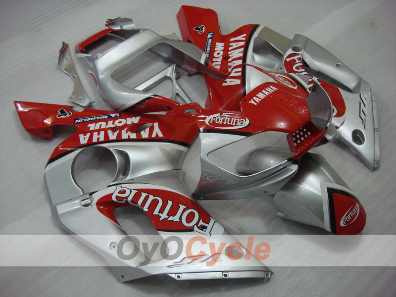 Carenatura a iniezione per YZF-R6 98-02 - Rosso, Argento - Fortuna, MOTUL #OYO87900993 Immagine principale del prodotto