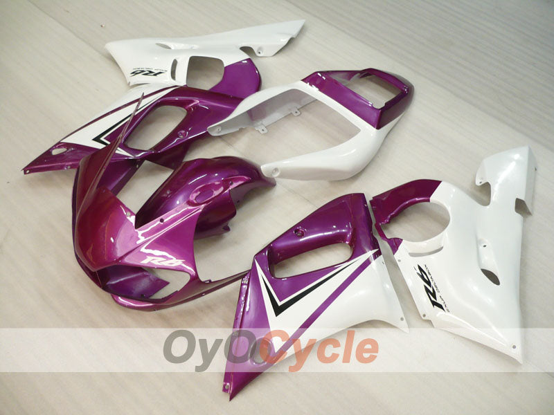 Kit carene a iniezione per YZF-R6 98-02 - Viola, Bianco - Stile di fabbrica #OYO87900998 Immagine secondaria del prodotto