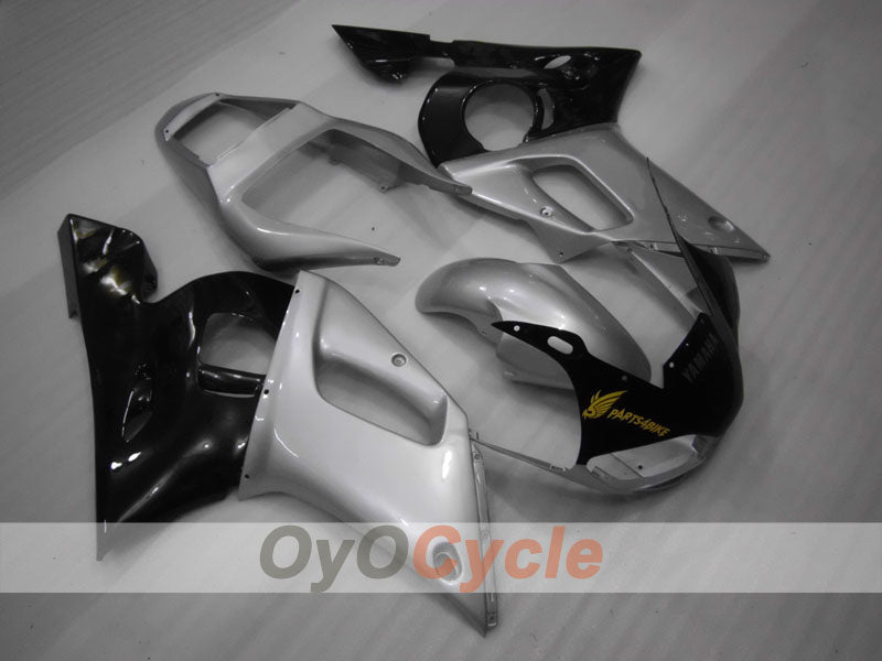 Kit carene a iniezione per YZF-R6 98-02 - Nero, Argento - Stile originale #OYO87901000 Immagine principale del prodotto