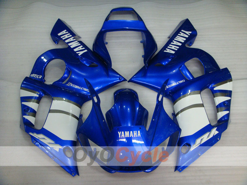Kit carene a iniezione per YZF-R6 98-02 - Blu, Bianco - Stile Fabbrica #OYO87901009 Immagine secondaria del prodotto