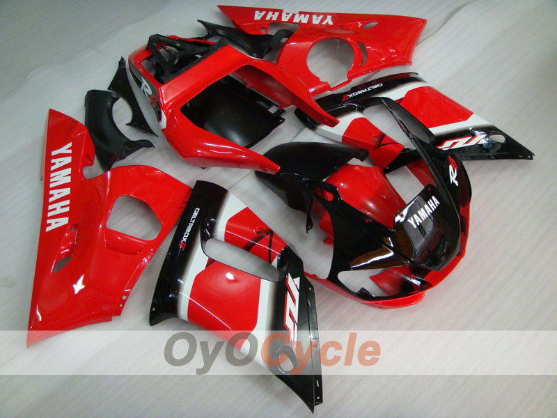 Carenatura a iniezione per YZF-R6 98-02 - Rosso, Nero - Stile di fabbrica #OYO87901014 Immagine principale del prodotto