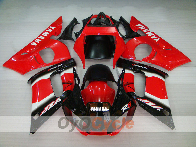 Carenatura a iniezione per YZF-R6 98-02 - Rosso, Nero - Stile di fabbrica #OYO87901014 Immagine secondaria del prodotto