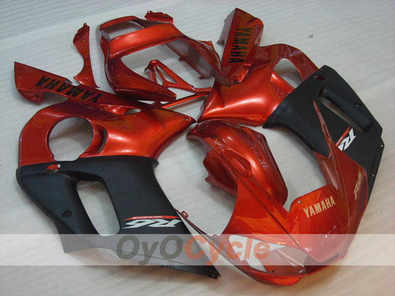 Kit carene a iniezione per YZF-R6 98-02 - Arancione, Nero, Opaco - Stile Factory #OYO87901015 Immagine principale del prodotto