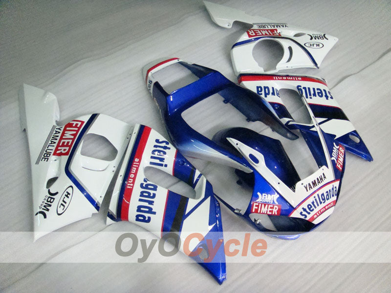 Kit Carenatura ad Iniezione per YZF-R6 98-02 - Blu, Bianco - Sterilgarda #OYO87901024 Immagine principale del prodotto