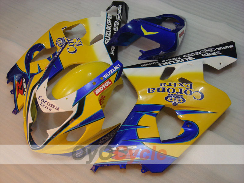 Kit carene a iniezione per GSXR600 04-05 - Giallo, Blu - Corona, MOTUL #OYO87901161 Immagine secondaria del prodotto