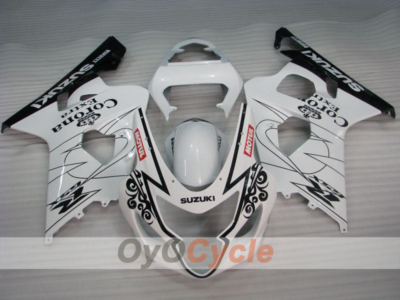 Kit Carene a Iniezione per GSX R750 04-05 - Bianco, Nero - Corona #OYO87901242 Immagine secondaria del prodotto