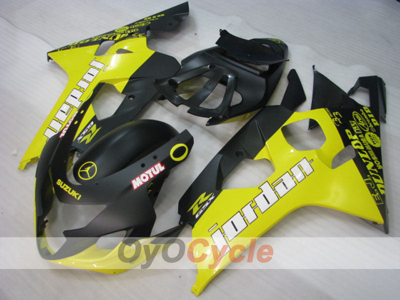 Kit carene a iniezione per GSX R750 04-05 - Giallo, Nero - Jordan #OYO87901257 Immagine secondaria del prodotto