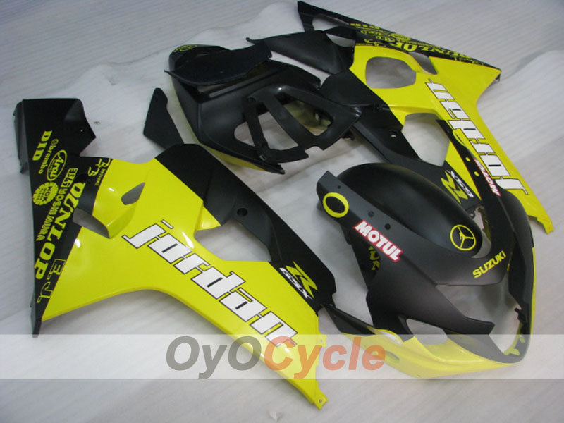 Kit carene a iniezione per GSX R750 04-05 - Giallo, Nero - Jordan #OYO87901257 Immagine principale del prodotto