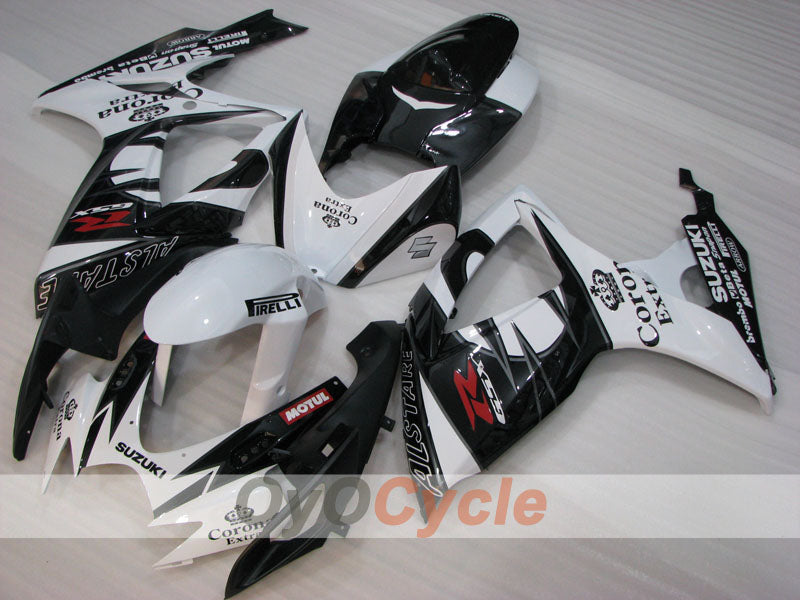 Kit Carene a Iniezione per GSX R750 06-07 - Bianco, Nero - Corona #OYO87901265 Immagine secondaria del prodotto