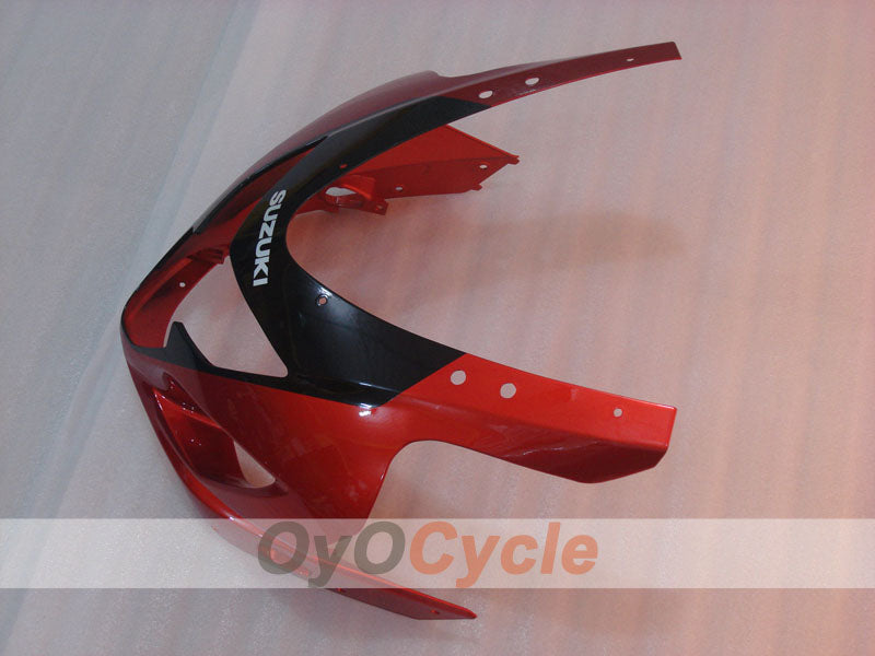 Kit carene a iniezione per GSX R750 anni 04-05 - Arancione, Nero - Stile di fabbrica #OYO87901180