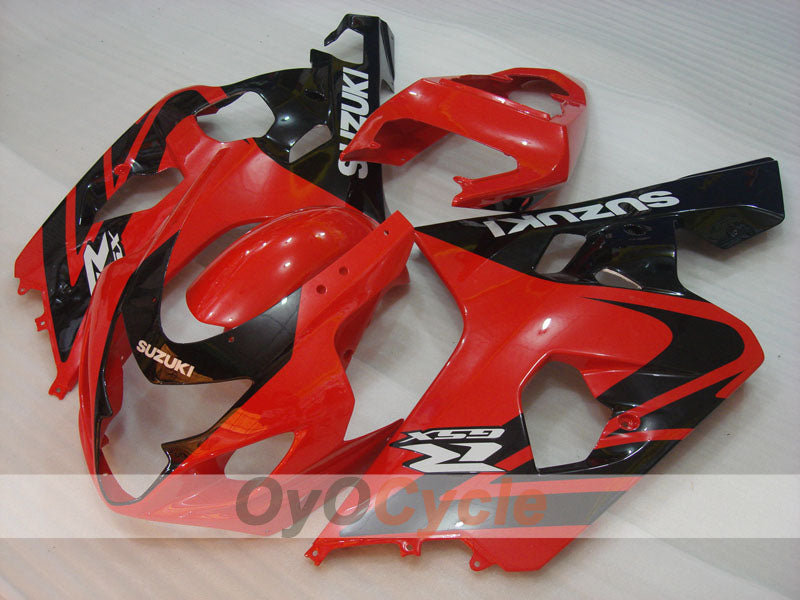 Kit carene a iniezione per GSXR600 04-05 - Rosso, Nero - Stile di fabbrica #OYO87901365 Immagine principale del prodotto
