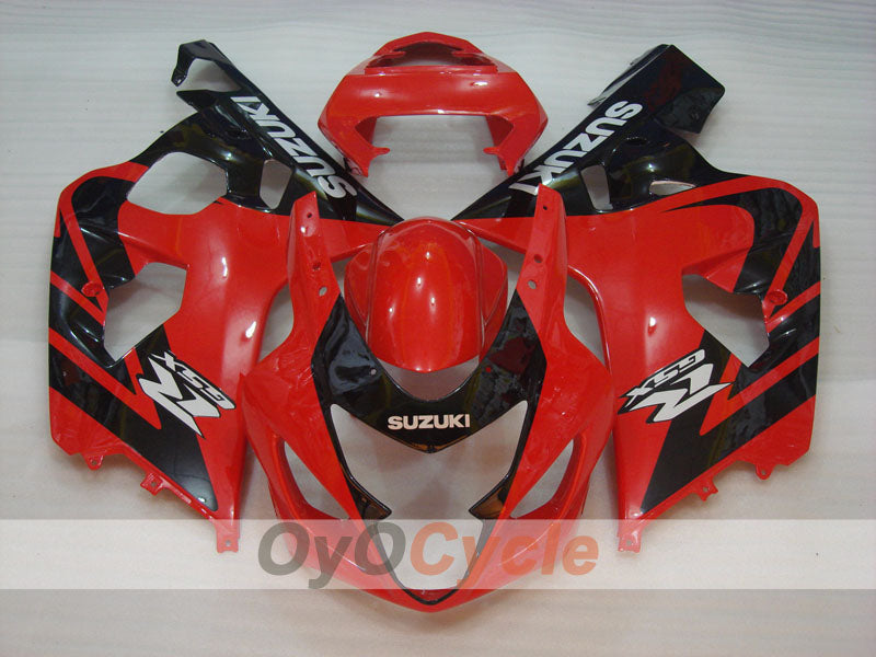 Kit carene a iniezione per GSX R750 04-05 - Rosso, Nero - Stile di fabbrica #OYO87901192 Immagine secondaria del prodotto