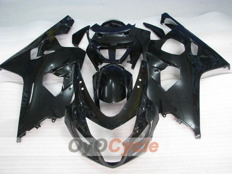 Kit carenatura a iniezione per GSX R750 04-05 - Nero - Stile di fabbrica #OYO87901196 Immagine secondaria del prodotto