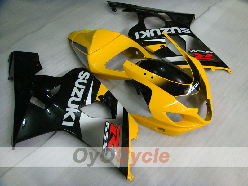 Kit carene a iniezione per GSXR600 04-05 - Giallo, Nero - Stile di fabbrica #OYO87901369 Immagine secondaria del prodotto