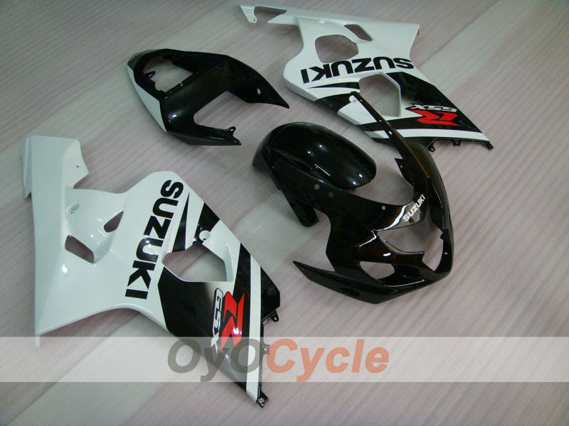 Kit carene a iniezione per GSX R750 04-05 - Bianco, Nero - Stile di fabbrica #OYO87901201 Immagine principale del prodotto