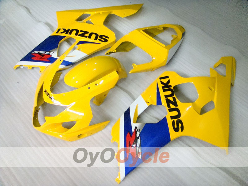 Kit carene a iniezione per GSX R750 04-05 - Giallo, Blu - Stile di fabbrica #OYO87901219 Immagine secondaria del prodotto