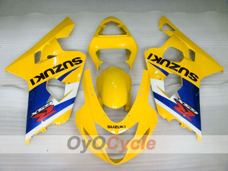 Kit carene a iniezione per GSXR600 04-05 - Giallo, Blu - Stile di fabbrica #OYO87901391 Immagine secondaria del prodotto
