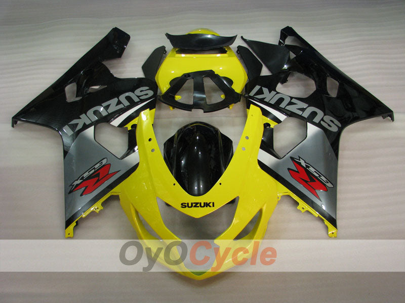 Kit carene a iniezione per GSX R750 04-05 - Giallo, Nero - Stile di fabbrica #OYO87901222 Immagine secondaria del prodotto